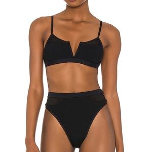 L*Space Palonia Bikini Bottom in Black